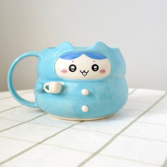 Hachiware (pajama time) mug