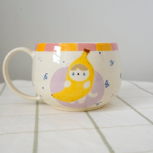 Kitty (banana) mug