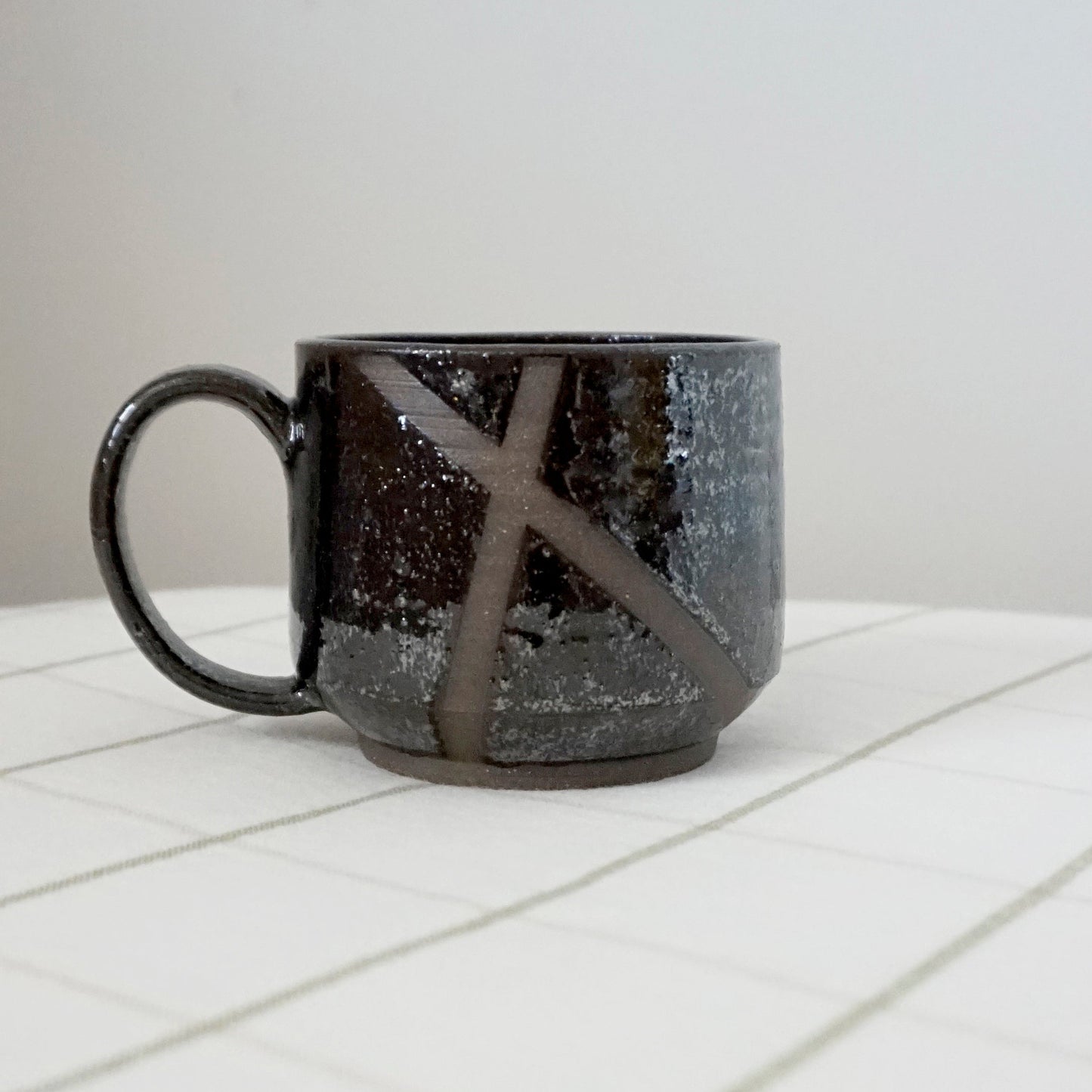 Black Sparkly mug