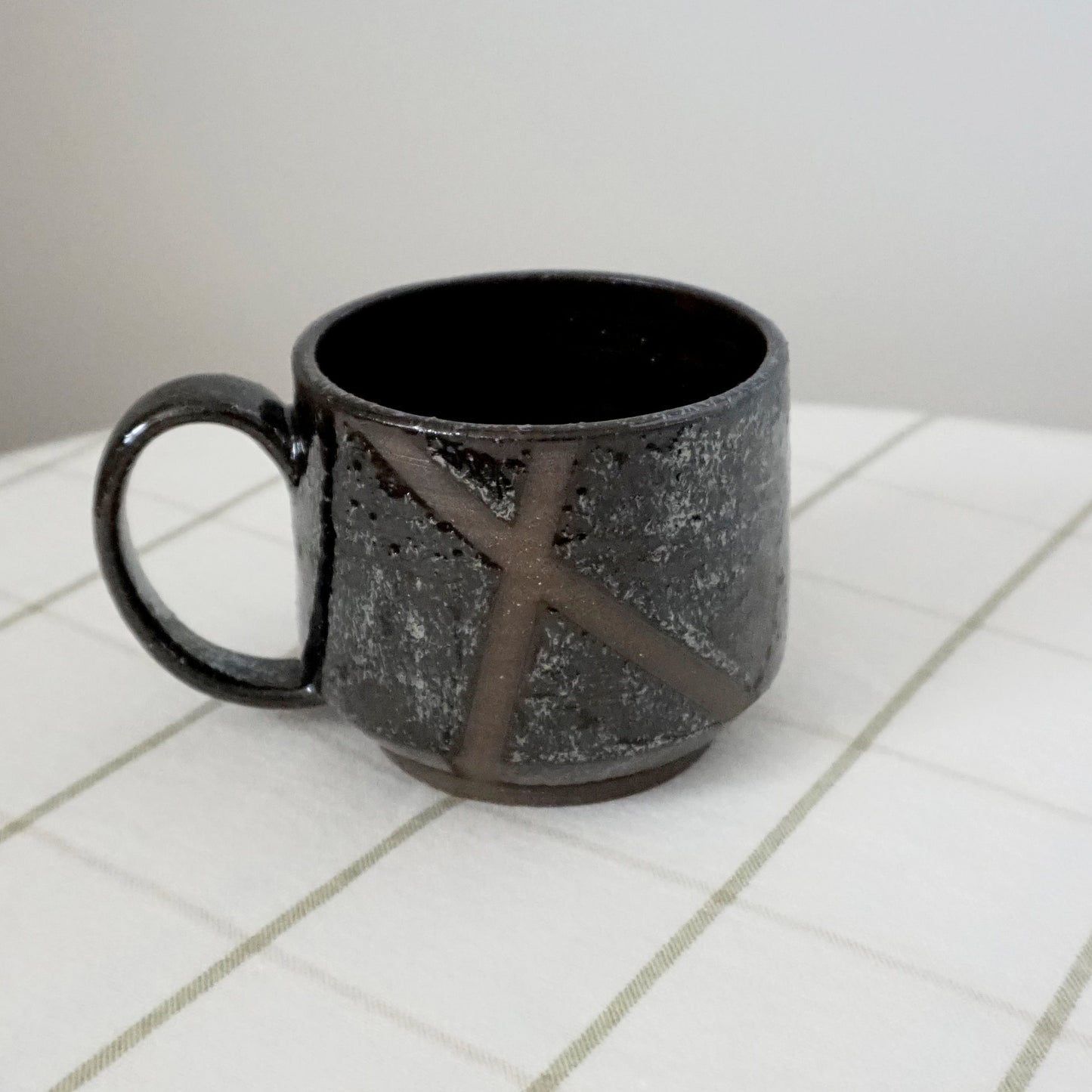 Black Sparkly mug