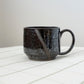 Black Sparkly mug