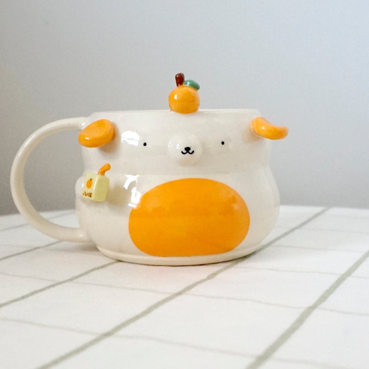 Pup (orange juice) mug