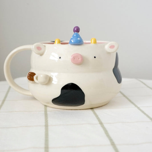 Cow (party time) mug