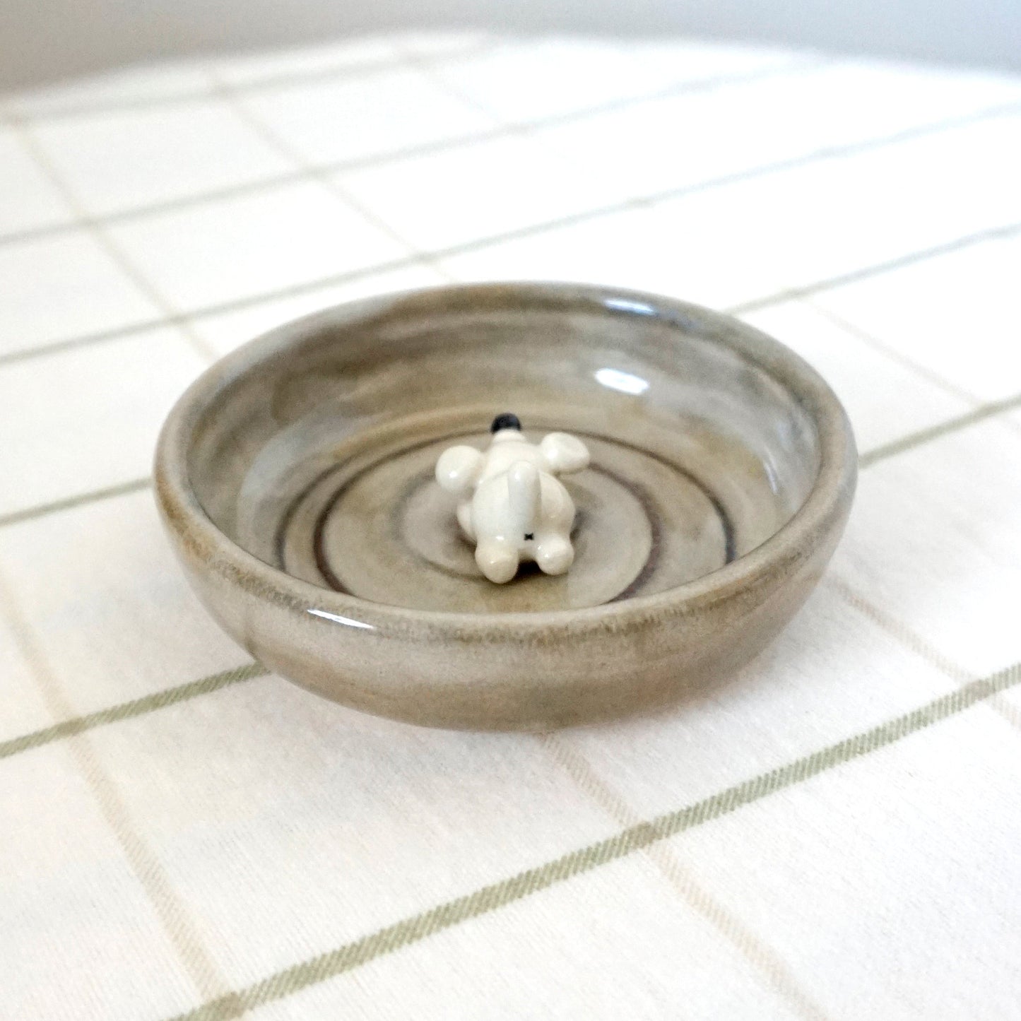Puppy trinket dish